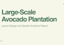 design a professional farm or orchard layout planning map
